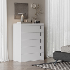 RICK, Tủ đựng đồ dùng 5 ngăn kéo, CAB_236, 82x42x108cm, Nội thất Nhà trên cao