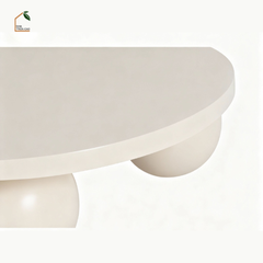 BRUNA, BT_007, Bàn trà phòng khách phong cách hiện đại, 60x60x32cm, Plywood phủ Veneer, Nội thất Nhà trên cao