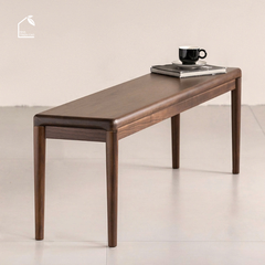 LUNA, GB_002 ghế băng đa năng thiết kế cổ điển, 140x32x45cm, Plywood phủ veneer, Nội thất Nhà trên cao