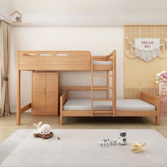 NORAH, Giường ngủ 2 tầng cho trẻ em hiện đại đa năng, GT_002, Nội thất Nhà trên cao