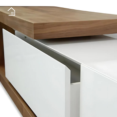 HALIA, Kệ tivi phong cách hiện đại kết hợp trang trí, TTV_065, 200x40x35cm, MDF phủ sơn 2K, Nội thất Nhà Trên Cao