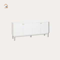 NELL, TLT_049, Tủ lưu trữ phong cách hiện đại, 160x40x70cm, Gỗ MDF phủ sơn 2K, Nội thất Nhà trên cao