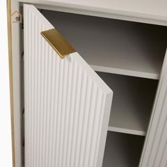 NANCY, Tủ lưu trữ - Kệ trang trí, TLT_094, 70x40x175cm, Gỗ MDF phủ sơn 2K, Nội thất Nhà trên cao