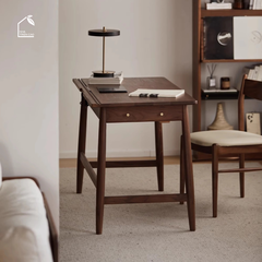 HONA, BLV_026, Bàn làm việc sang trọng, 120x60x75cm, Plywood phủ veneer, Nội thất Nhà trên cao