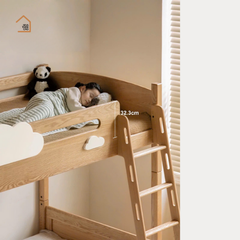 SERENA, Giường ngủ 2 tầng cho trẻ em tiện nghi, GT_001, Nội thất Nhà trên cao