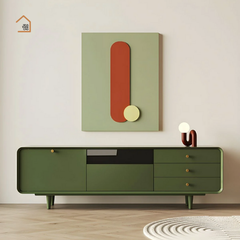 MATCHA, Kệ tivi đa năng phong cách hiện đại, TTV_070, 180x40x55cm, MDF phủ sơn 2K, Nội thất Nhà Trên Cao