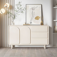 ANNI, Tủ lưu trữ phong cách hiện đại, TLT_024, 120x40x80cm, Gỗ MDF phủ sơn 2K, Nội thất Nhà trên cao