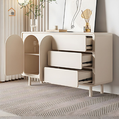 ANNI, Tủ lưu trữ phong cách hiện đại, TLT_024, 120x40x80cm, Gỗ MDF phủ sơn 2K, Nội thất Nhà trên cao