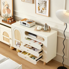 BRUNA, TLT_054, Tủ lưu trữ phong cách hiện đại, 100x40x80cm, Gỗ MDF phủ sơn 2K, Nội thất Nhà trên cao