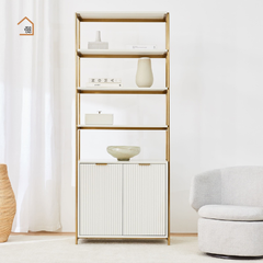 NANCY, Tủ lưu trữ - Kệ trang trí, TLT_094, 70x40x175cm, Gỗ MDF phủ sơn 2K, Nội thất Nhà trên cao