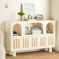 BRUNA, Tủ lưu trữ phong cách hiện đại, TLT_028, 160x40x80cm, Gỗ MDF phủ sơn 2K, Nội thất Nhà trên cao