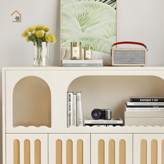 BRUNA, Tủ lưu trữ phong cách hiện đại, TLT_028, 160x40x80cm, Gỗ MDF phủ sơn 2K, Nội thất Nhà trên cao