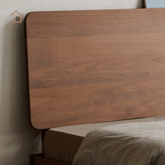 FIKO, Giường ngủ phong cách sang trọng tối giản, GN_017, 200x160x100cm, Plywood phủ Veneer, Nội thất Nhà trên cao