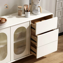 CYRUS, Tủ lưu trữ phong cách hiện đại, TLT_031, 120x40x80cm, Gỗ MDF phủ sơn 2K, Nội thất Nhà trên cao