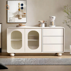 CYRUS, Tủ lưu trữ phong cách hiện đại, TLT_031, 120x40x80cm, Gỗ MDF phủ sơn 2K, Nội thất Nhà trên cao