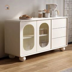 CYRUS, Tủ lưu trữ phong cách hiện đại, TLT_031, 120x40x80cm, Gỗ MDF phủ sơn 2K, Nội thất Nhà trên cao