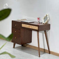MISO, BTD_036, Bàn trang điểm nhỏ gọn sang trọng,100x40x75cm, Nội thất Nhà Trên Cao