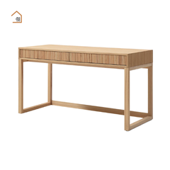 SIBYL, Bàn làm việc sang trọng hiện đại, BLV_012, 120x40x75cm, Gỗ cao su phủ Veneer, Nội thất Nhà Trên Cao