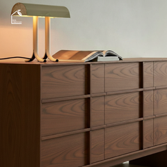LINEA, TLT_086, Tủ lưu trữ phong cách tối giản hiện đại, 160x40x80cm, Gỗ Plywood phủ Veneer, Nội thất Nhà trên cao
