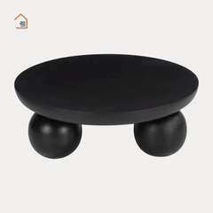 VIVIAN - Bàn trà phòng khách phong cách hiện đại, BT_007, 60x32cm, Plywood phủ Veneer, Nội thất Nhà trên cao