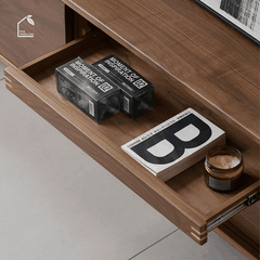 HONA, TTV_090, Kệ tivi thiết kế sang trọng, 180x40x50cm, Gỗ plywood phủ Veneer, Nội thất Nhà trên cao