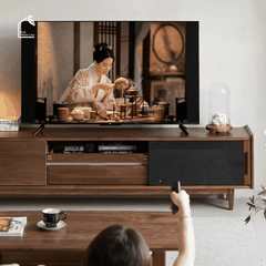 HONA, TTV_090, Kệ tivi thiết kế sang trọng, 180x40x50cm, Gỗ plywood phủ Veneer, Nội thất Nhà trên cao