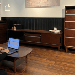 HONA, TTV_090, Kệ tivi thiết kế sang trọng, 180x40x50cm, Gỗ plywood phủ Veneer, Nội thất Nhà trên cao