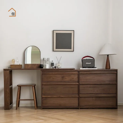 TAMO, BLV_024, Bàn làm việc sang trọng thanh lịch, 120x40x75cm, Plywood phủ Veneer, Nội thất Nhà Trên Cao