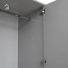 OKARI, Tủ quần áo hiện đại sang trọng, TQA_026, 100x60x200cm, MDF phủ sơn 2K, Nội thất Nhà trên cao