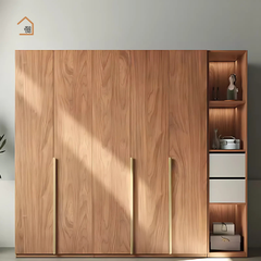 BRUNO, Tủ quần áo hiện đại sang trọng, TQA_002, 240x60x200cm, Nội thất Nhà trên cao
