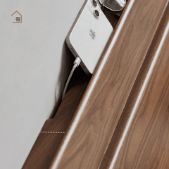 SOLIN, GN_016, Giường ngủ phong cách tối giản, 200x160x100cm, Nội thất Nhà trên cao