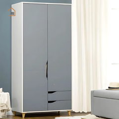 RAZZE, Tủ quần áo hiện đại sang trọng, TQA_056, 89x50x185cm, Gỗ MDF phủ sơn 2K, Nội thất Nhà trên cao
