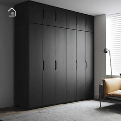 KAZU, Tủ quần áo hiện đại sang trọng, TQA_029, 200x60x200cm, Nội thất Nhà trên cao