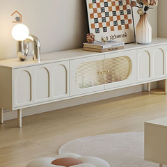 CASEY, Kệ tivi phong cách tối giản, TTV_038, 180x40x55cm, MDF phủ sơn 2K, Nội thất Nhà Trên Cao