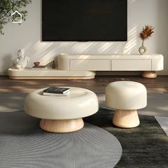 CONNIE, Kệ tivi thiết kế bo góc hiện đại , TTV_045, 240x40x45cm, MDF phủ sơn 2K, Nội thất Nhà Trên Cao