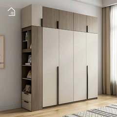 RAWY, Tủ quần áo phong cách hiện đại,MDF phủ Melamine, TQA_024, 180x60x240cm, Nội thất Nhà trên cao