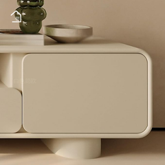 CLEME, Kệ tivi bo góc-thiết kế tối giản, TTV_043, 180x40x50cm, MDF phủ sơn 2K, Nội thất Nhà Trên Cao