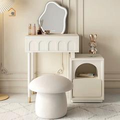 LAYLA, Bàn trang điểm nhỏ gọn hiện đại, BTD_006, 100x40x75cm, MDF phủ sơn 2K, Nội thất Nhà Trên Cao