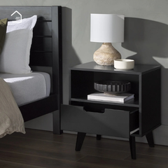 NARA, Tủ đầu giường phong cách Scandinavian, TDG_003, 50x40x55cm, Nội thất Nhà Trên Cao