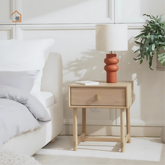 DADA, Tủ đầu giường 1 ngăn kéo, TDG_005, 40x45x55cm, Nội thất Nhà Trên Cao