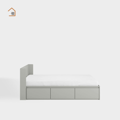 HAS, Giường ngủ 3 hộc tủ kéo, GN_004, 200x160x35cm, Nội thất Nhà Trên Cao