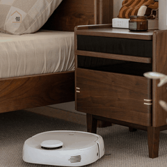 LIM, Tủ đầu giường trang trí nhỏ gọn, TDG_008, 45x35x55cm, Plywood phủ Veneer, Nội thất Nhà trên cao