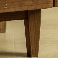 LIM, Tủ đầu giường trang trí nhỏ gọn, TDG_008, 45x35x55cm, Plywood phủ Veneer, Nội thất Nhà trên cao