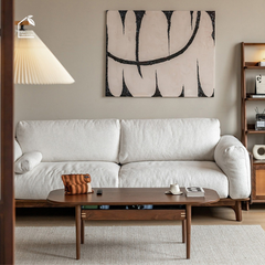 HONA, BT_013, Bàn trà phong cách sang trọng, 100x50x40cm, Plywood phủ veneer, Nội thất Nhà trên cao