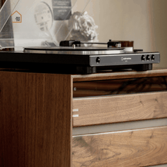 TOBI, Tủ lưu trữ phong cách Japandi, TLT_080, 60x40x120cm, Plywood phủ veneer, Nội thất Nhà trên cao