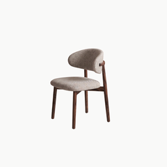 SOLIN, GD_002, ghế đơn tiện ích phong cách Mid-century, 53x52x80cm, Plywood phủ veneer, Nội thất Nhà trên cao
