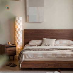 SERI, Tủ Đầu Giường Nhỏ Gọn Tiện Dụng, TDG_011, 40x40x50cm, Gỗ Plywood Phủ Veneer, Nội Thất Nhà Trên Cao