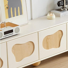 BRUNA, TTV_035, Kệ tivi phong cách Japandi hiện đại,  MDF phủ sơn 2K, 180x40x50cm, Nội thất Nhà Trên Cao