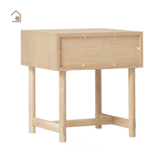 DADA, Tủ đầu giường 1 ngăn kéo, TDG_005, 42x35x60cm, Plywood phủ sơn 2K, Nội thất Nhà Trên Cao
