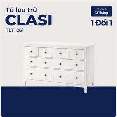 CLASI, Tủ lưu trữ phong cách hiện đại, TLT_061, 120x40x90cm, Nội thất Nhà trên cao